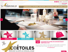 Tablet Screenshot of etoiles-alsace.com